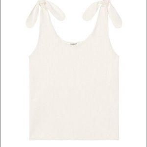 Sandro Eric Rib-Knit Scoopneck Tank
